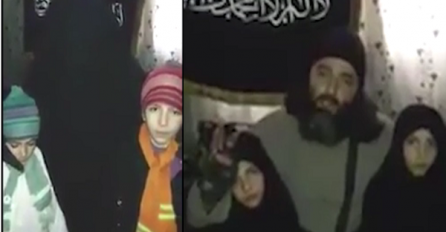 Potresno ispiranje mozga: Džihadisti se oprostili od svojih kćeri i jednu poslali u samoubilačku misiju! (UZNEMIRUJUĆI SNIMAK)