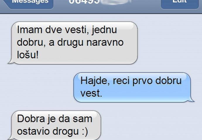 Preživio je dobru vijest, ali ona loša je upropastila sve!