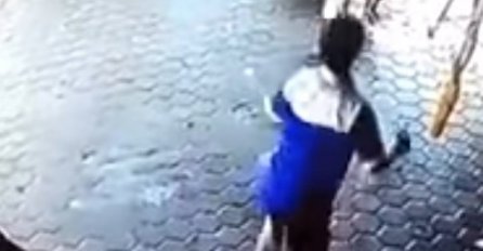 Nevjerovatni refleksi: Spasio dvoje djece pola sekunde prije katastrofe (VIDEO)