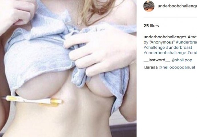 Suludo seksi izazov kruži internetom! Djevojke smislile nov način da pokažu kolike su im grudi