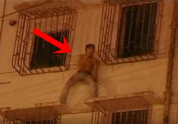 Htio je da se baci sa zgrade, no čekajte da vidite šta su mu uradili policajci (VIDEO)