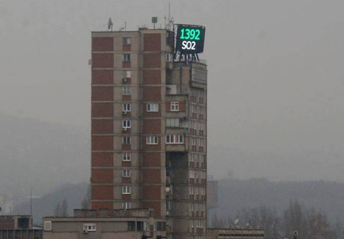 Zenica i dalje sa najlošijim kvalitetom zraka u Federaciji BiH