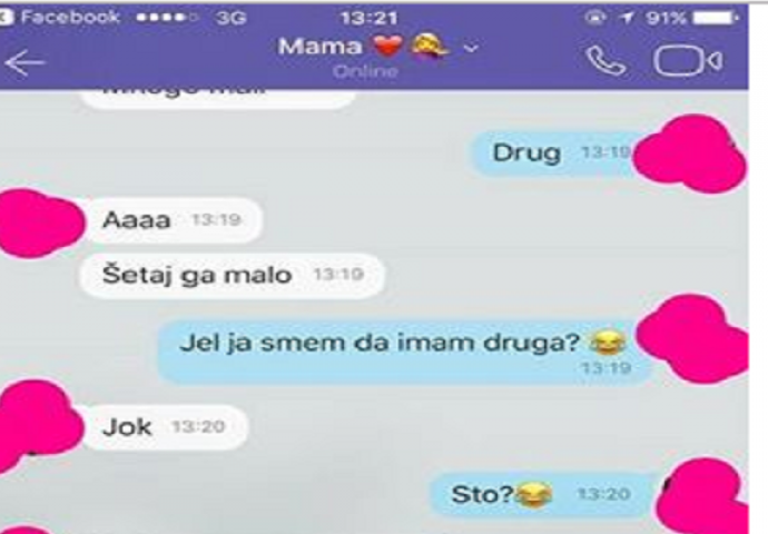 Mama zna najbolje ko ti je pravi drug