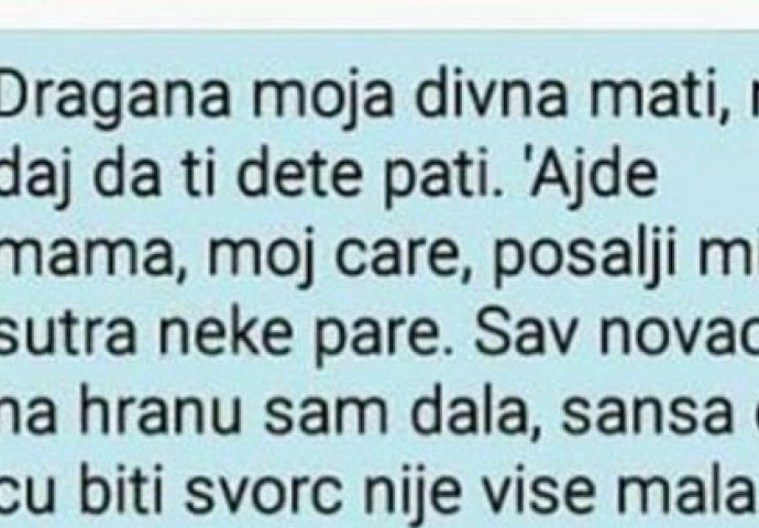 Urnebesno: Smislila je genijalan način da od mame uzme pare