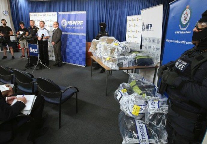 Australska policija zaplijenila kokain vrijedan stotine miliona dolara