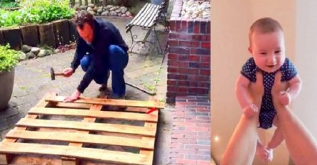 Tata je uzeo drvene palete, kada pogledate šta je napravio za svog sina ostat ćete bez riječi (VIDEO)