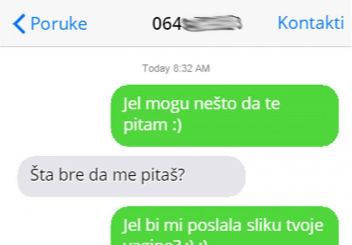 Tražio je da mu pošalje sliku, a onda je ispao pravi majmun