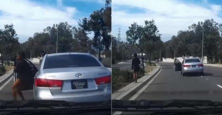 Napustila je svoj automobil u punoj brzini na autoputu, evo šta se dogodilo u nastavku (VIDEO)