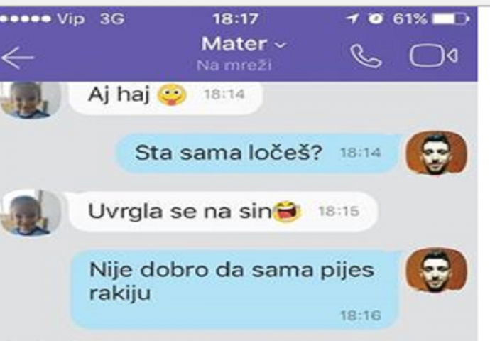 Bitno je da mama ne pije sama