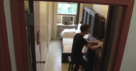 Živi u najmanjem stanu na svijetu, ali čekajte da vidite koliko je unutrašnjost funkcionalna (VIDEO)
