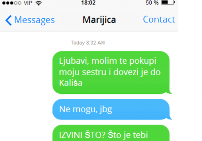 Mislila je da ne zna: Naljutila se na njega, a onda je uslijedio njegov brutalan odgovor!