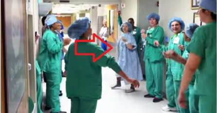 Nekoliko trenutaka pred operaciju, ova pacijentica je uradila nešto nezaboravno (VIDEO)