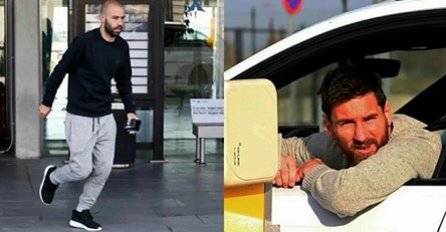 Mascherano "spašavao" Messija na parkingu aerodroma 'La Plat'