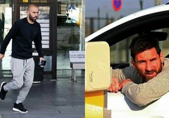 Mascherano "spašavao" Messija na parkingu aerodroma 'La Plat'