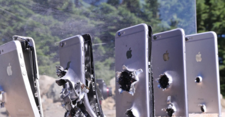 Rezultat će vas oboriti s nogu: Pogledajte koliko je iPhone-a potrebno da se zaustavi metak (VIDEO)