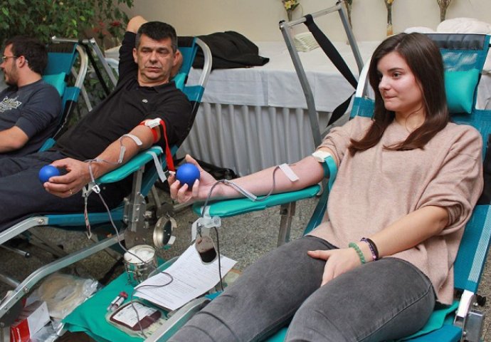 U akciji dobrovoljnog darivanja krvi prikupljeno 106 doza