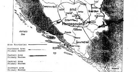 Pogledajte tajne mape CIA-e: Ameri znali šta se sprema BiH i Balkanu nakon 9. januara 1992!