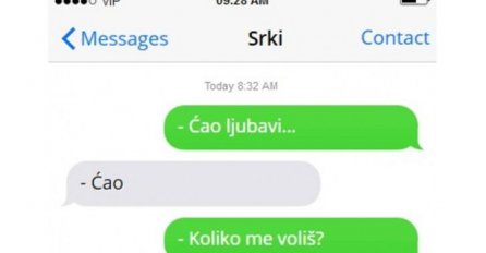 Najsurovija "izjava ljubavi" ikada:  Ovo baš boli! 