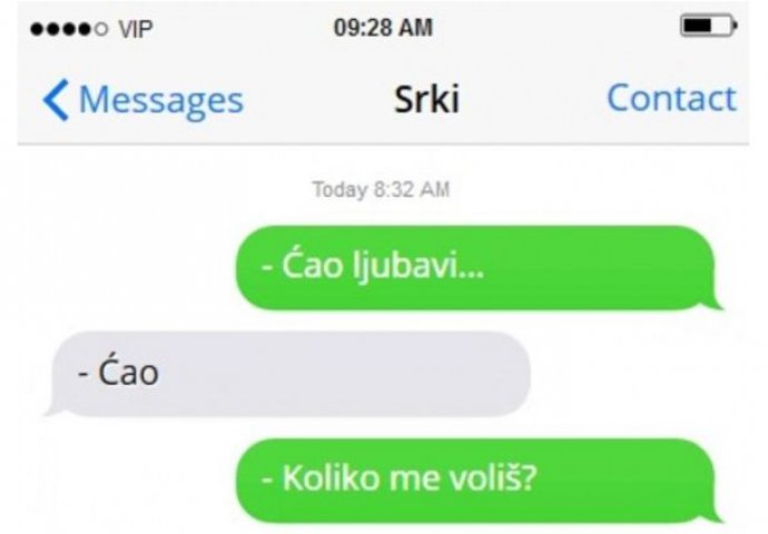 Najsurovija "izjava ljubavi" ikada:  Ovo baš boli! 