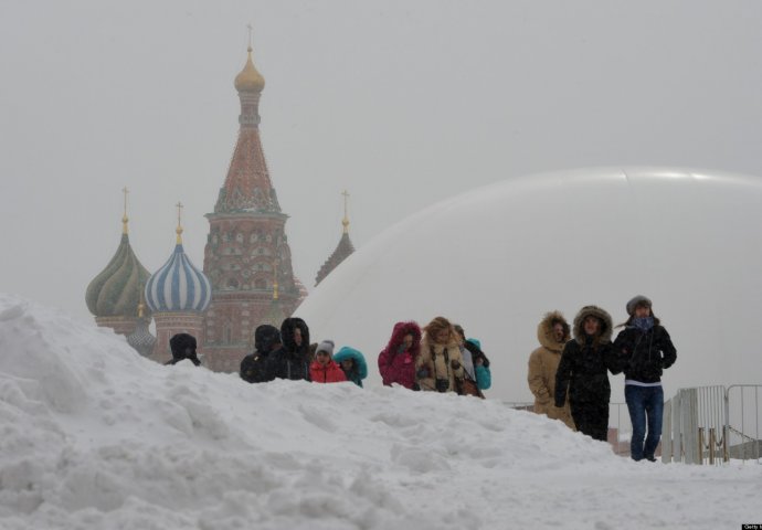 Ledeni talas zahvatio Evropu, najhladniji Božić u Rusiji u 120 godina