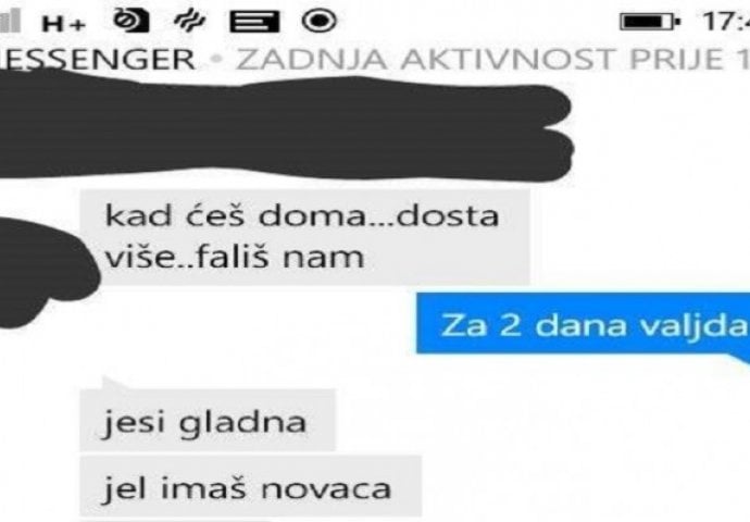 Zbog ovog se ne žuri nikome da dođe doma roditeljima, zar ne?