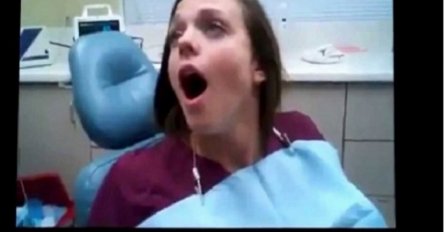 Kada pogledate kako je reagovala na anesteziju plakat ćete od smijeha (VIDEO) 