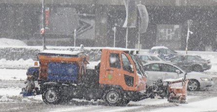 Na terenu 25 vozila i 80 radnika Zimske službe 'Rada'