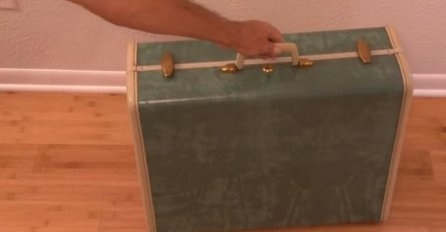 Htio je da baci ovaj stari kofer, no onda je od njega napravio nešto fenomenalno (VIDEO)