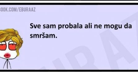 Buraz ima odličan savjet za Zumru kako da smrša