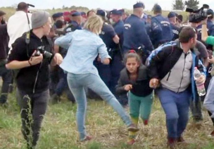 Petra Lazslo osuđena uslovno tri godine zbog udaranja migranta na srpsko-mađarskoj granici