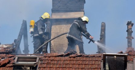  Vatrogasci - Nema informacija da je iko povrijeđen u požaru na Čengić Vili