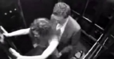 Trampovi saradnici snimljeni dok su imali odnos u liftu!