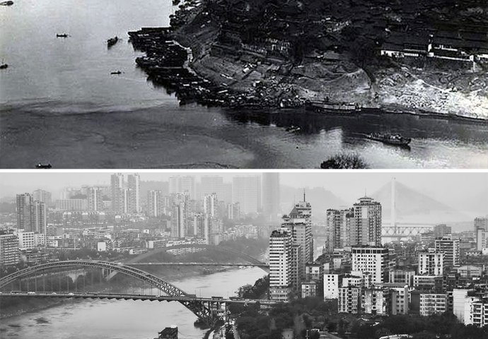 Evo koliko su ovi kineski gradovi napredovali za samo nekoliko decenija   