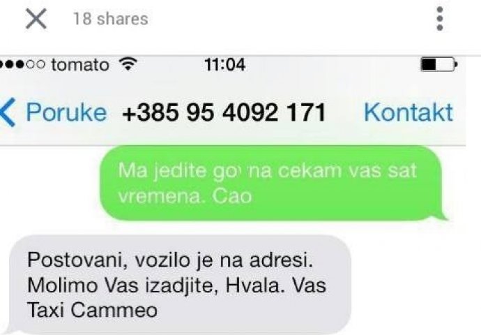 Rekli mu da je vozilo a adresi, a njegov ljutiti odgovor je nasmijao sve!