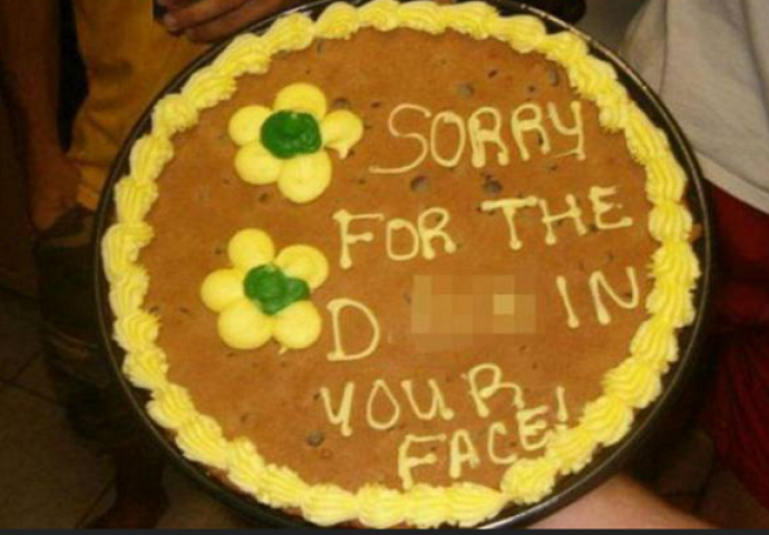 "Oprosti što sam ti prenijela herpes": Tortom tražili oprost za užasne seksualne grijehove (FOTO)