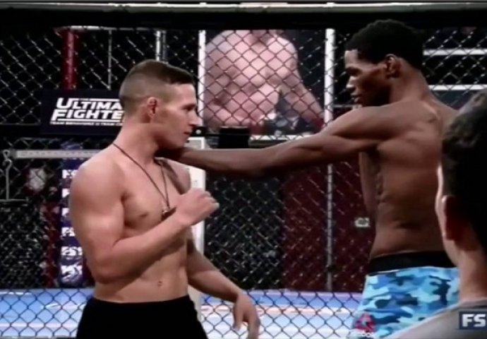 Bahati borac ismijavao je svog protivnika tokom vaganja: Kada je ušao u ring, čovjek ga je "pojeo" (VIDEO)