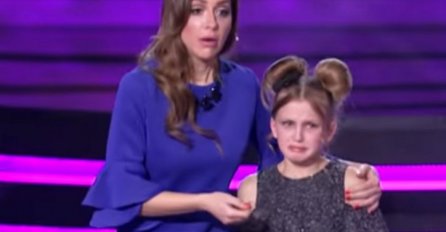 Djevojčica se rasplakala u "Pinkovim zvezdicama", nije se mogla smiriti! (VIDEO)