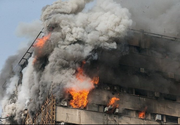 Najmanje 20 vatrogasaca izgubilo život nakon urušavanja zgrade u Teheranu