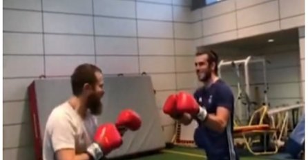 Gareth Bale trenira boks: Pogledajte kako je nokautirao protivnika (VIDEO)