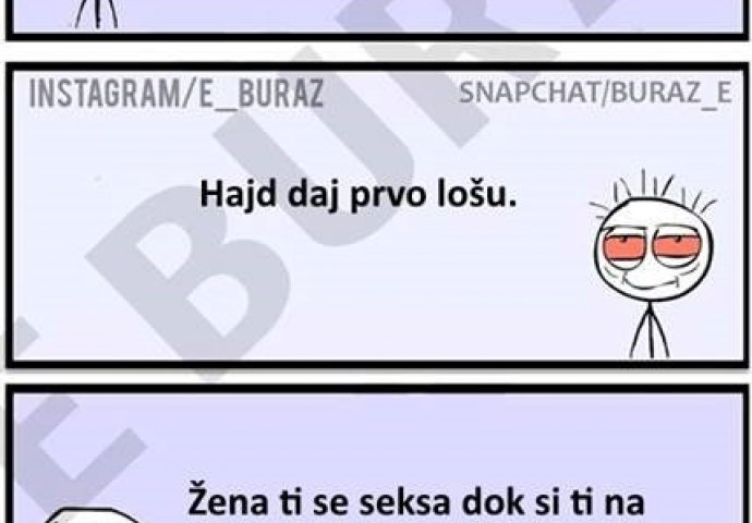 Kad Buraz donosi dobre vijesti