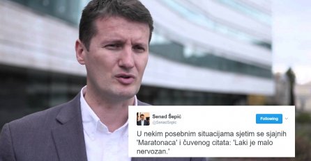 Da li je ovo Šepić uporedio Izetbegovića sa "Maratoncima": Laki je malo nervozan