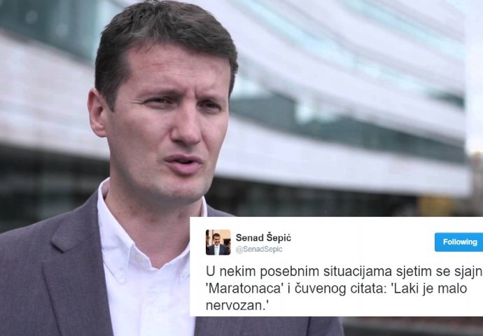 Da li je ovo Šepić uporedio Izetbegovića sa "Maratoncima": Laki je malo nervozan