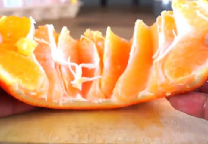 Cijeli život pogrešno gulite narandže, pogledajte kako to profesionalci rade (VIDEO)