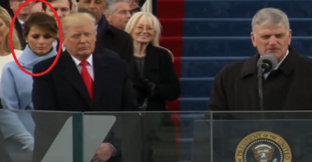 Iscurio najbrutalniji video sa inauguracije! Pogledajte kako je Trump doveo svoju suprugu na rub plača (VIDEO)