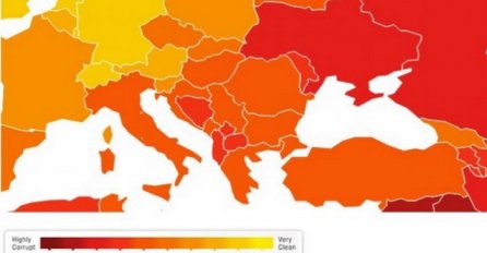 BiH i dalje među najkorumpiranijim zemljama