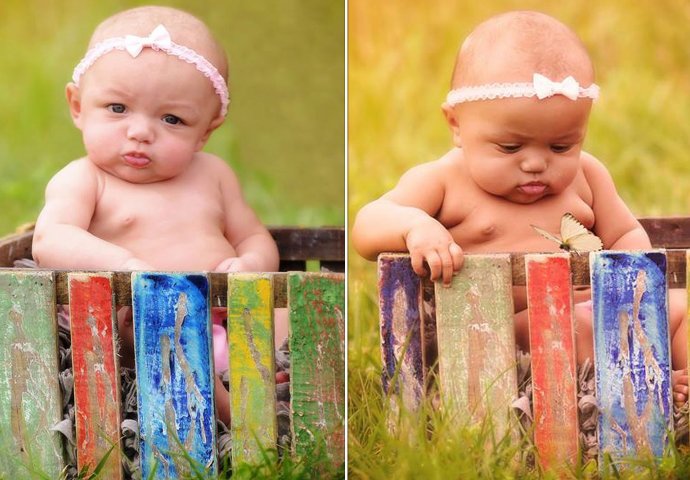 Ove bebe su bliznakinje, jedna ima bijelu, a druga crnu kožu: A tek kad vidite kakve su im oči (FOTO & VIDEO)