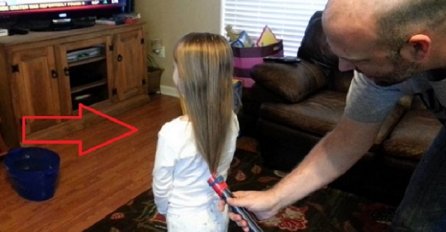 Ovaj tata će vam pokazati kako napraviti kćerkinu frizuru za 5 sekundi (VIDEO)