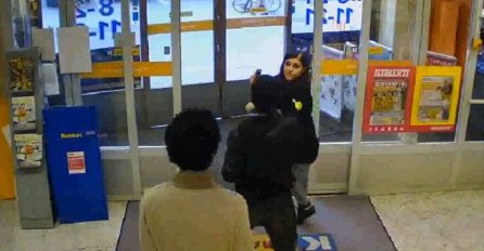 Dva crnca pokušala da ukradu pivo u prodavnici, nećete vjerovati šta im je uradila mlada prodavačica (VIDEO)