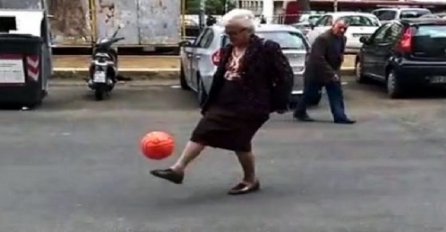Bakica pokazala kontrolu nad loptom na kojoj bi joj mnogi pozavidjeli (VIDEO)