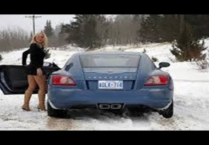 Ovi ljudi stvarno ne znaju voziti po snijegu, pogledajte ovu sramotu (VIDEO)